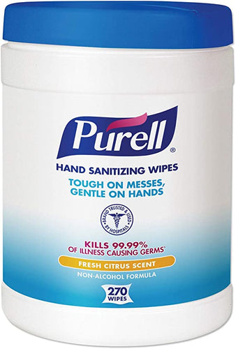 Copia de PURELL® Paños desinfectantes para manos. 270 unidades.