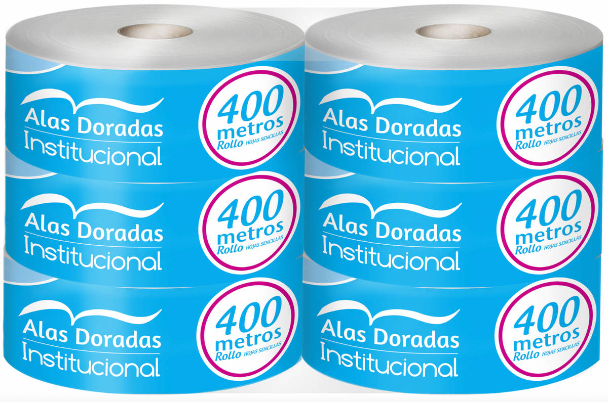 Papel HigiÉnico Institucional 400 Mts Encanto Blanco Suministros Exactos