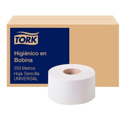 PAPEL HIGIÉNICO INSTITUCIONAL 350 MTS TORK BLANCO UNIVERSAL